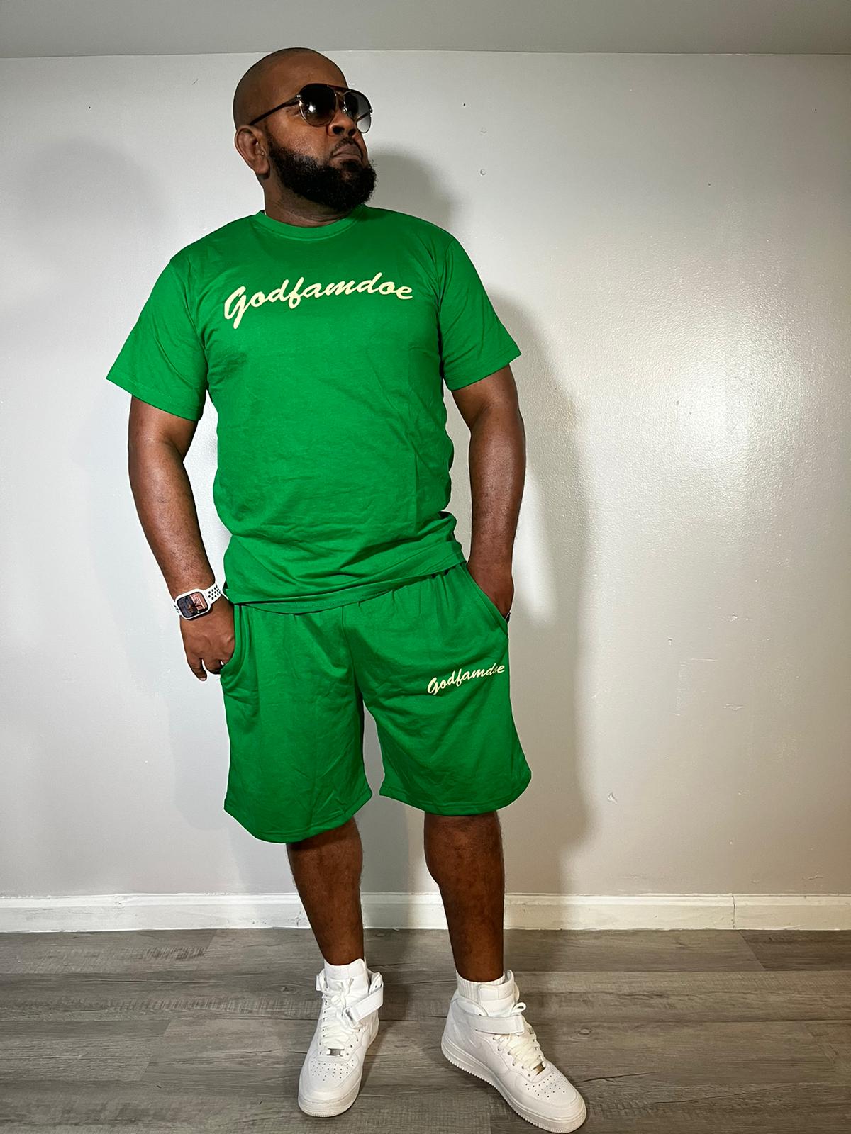 GodFamDoe Shorts Set