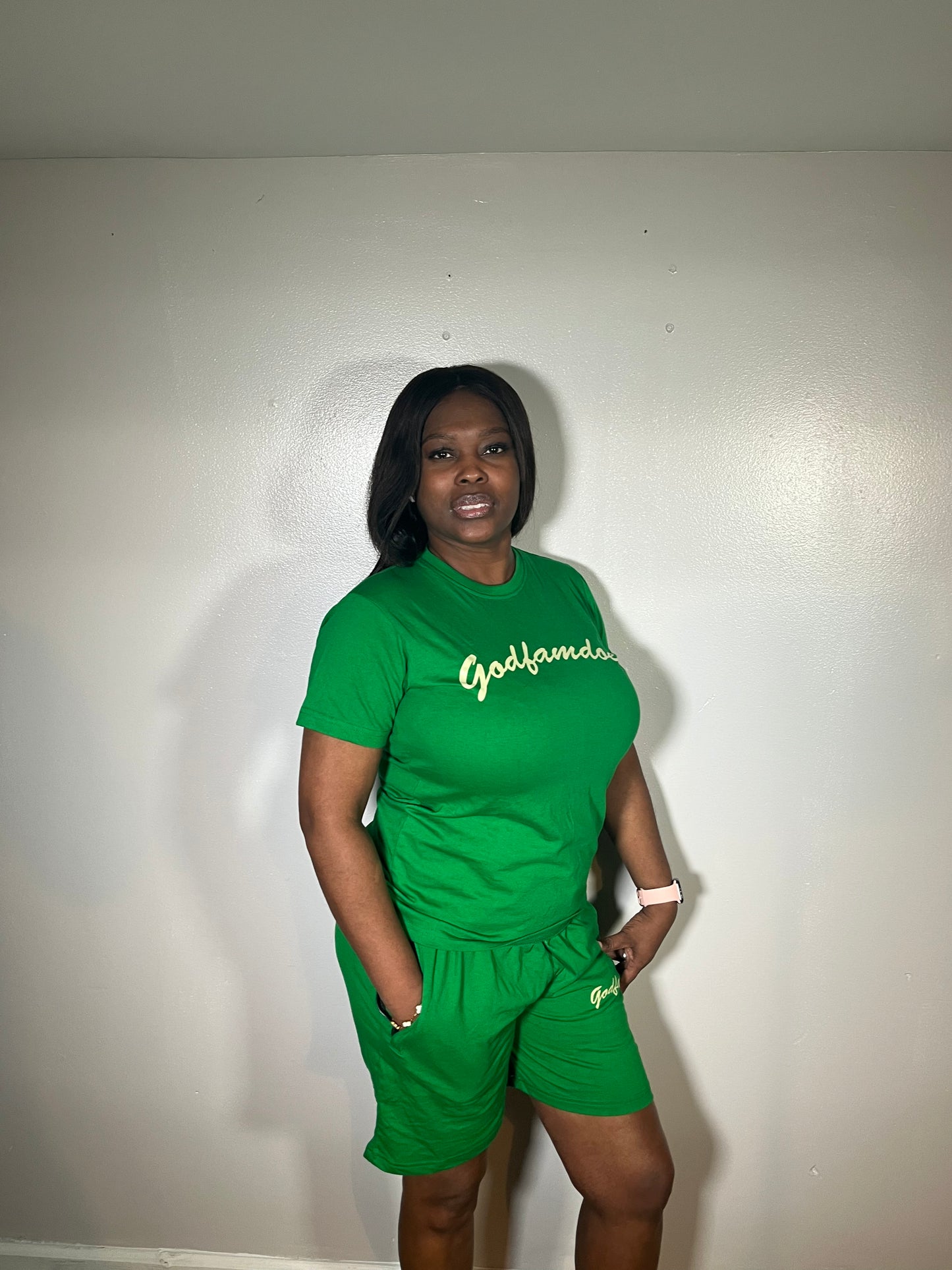 GodFamDoe Shorts Set